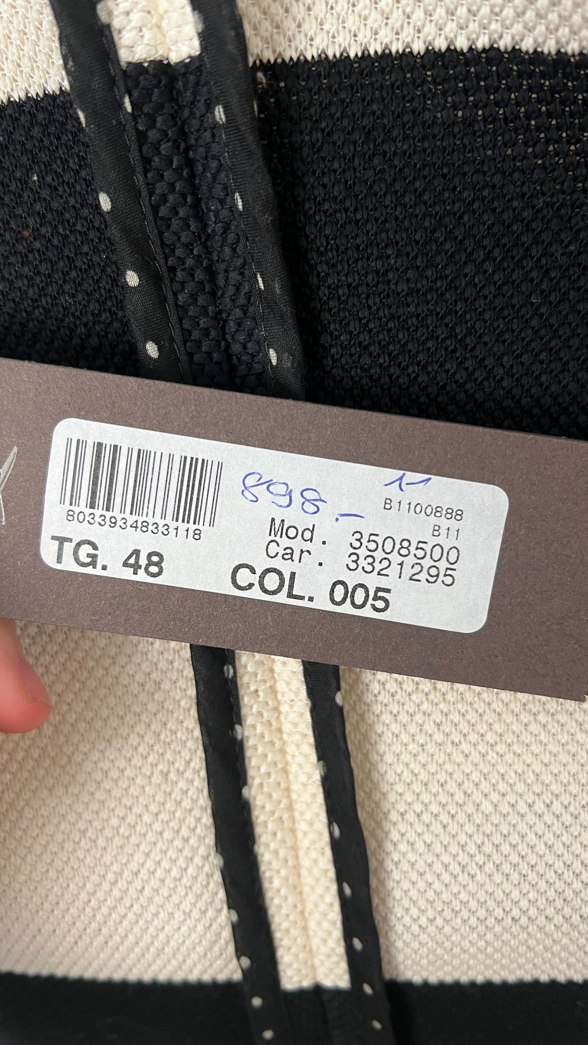 Jacke / Blazer gestreift