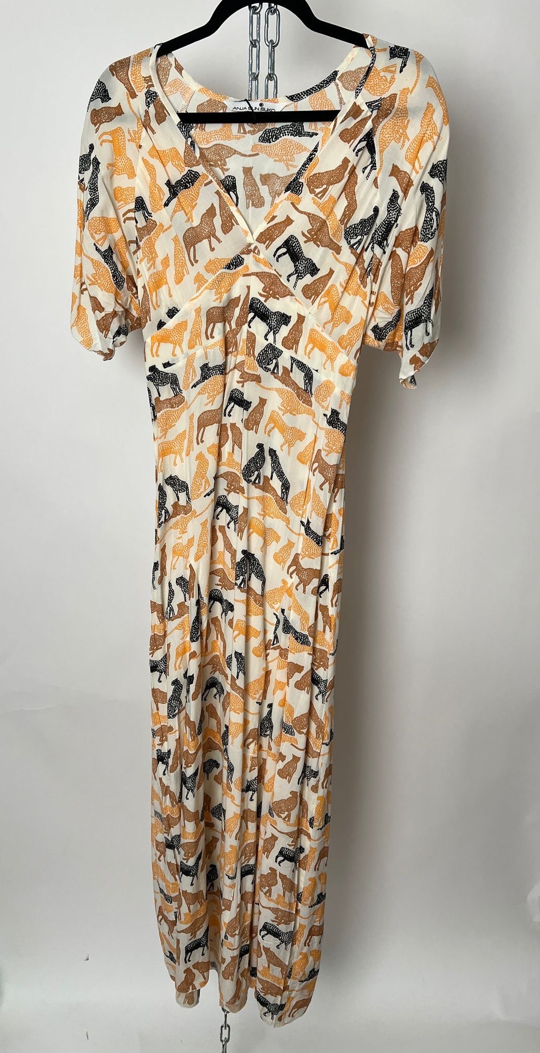 Kleid mit Leoparden-Print