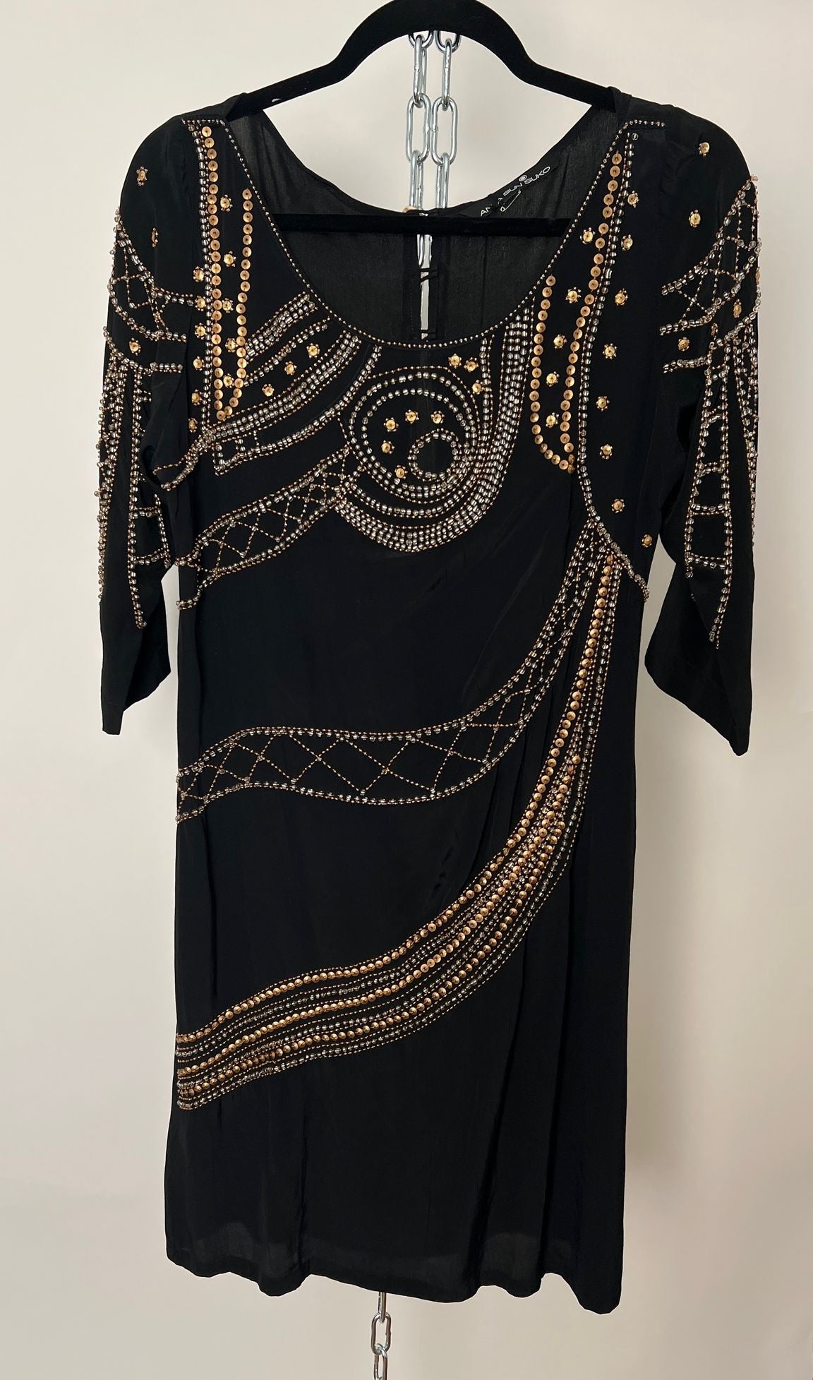 Pailletten-Kleid