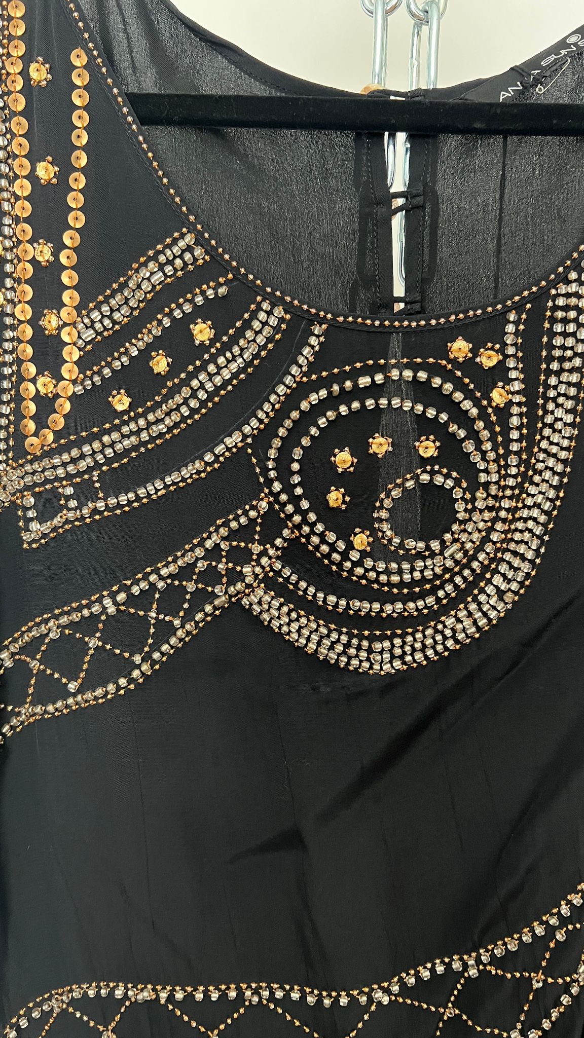 Pailletten-Kleid