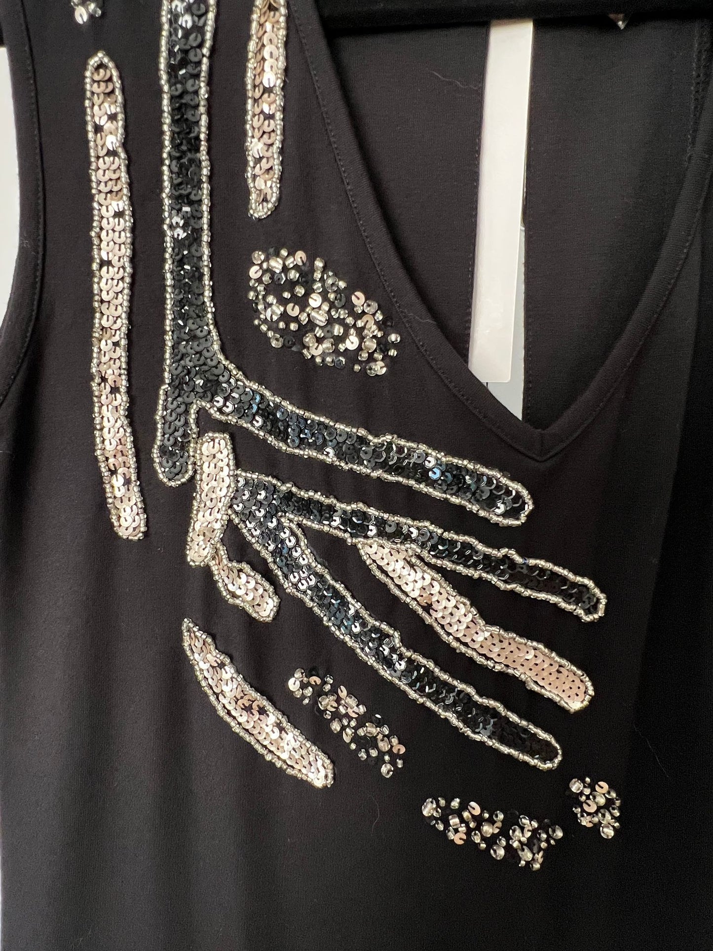 Jumpsuit mit Pailletten