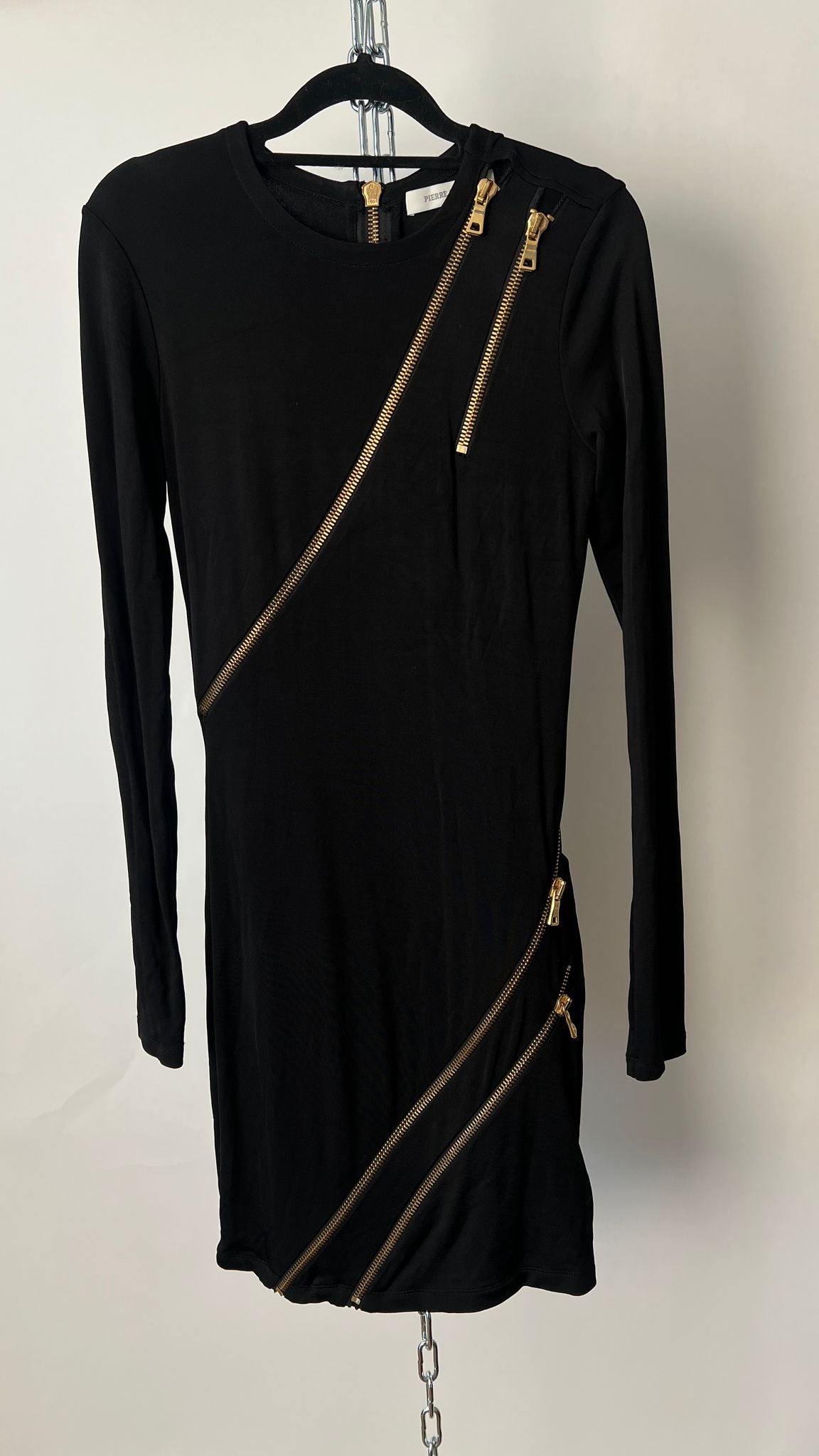 Kleid mit Reissverschlüssen