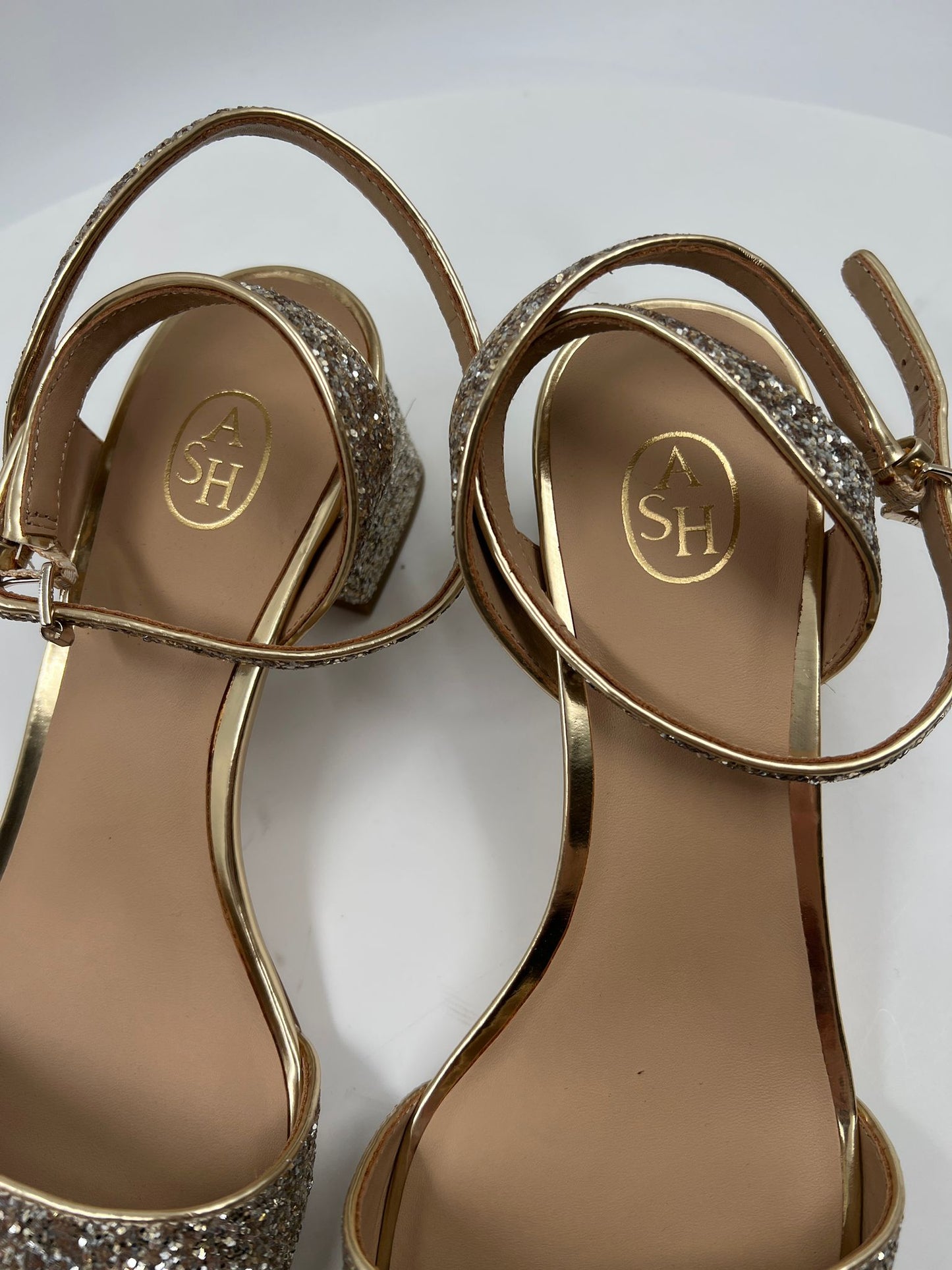 Glitzer-Sandalen