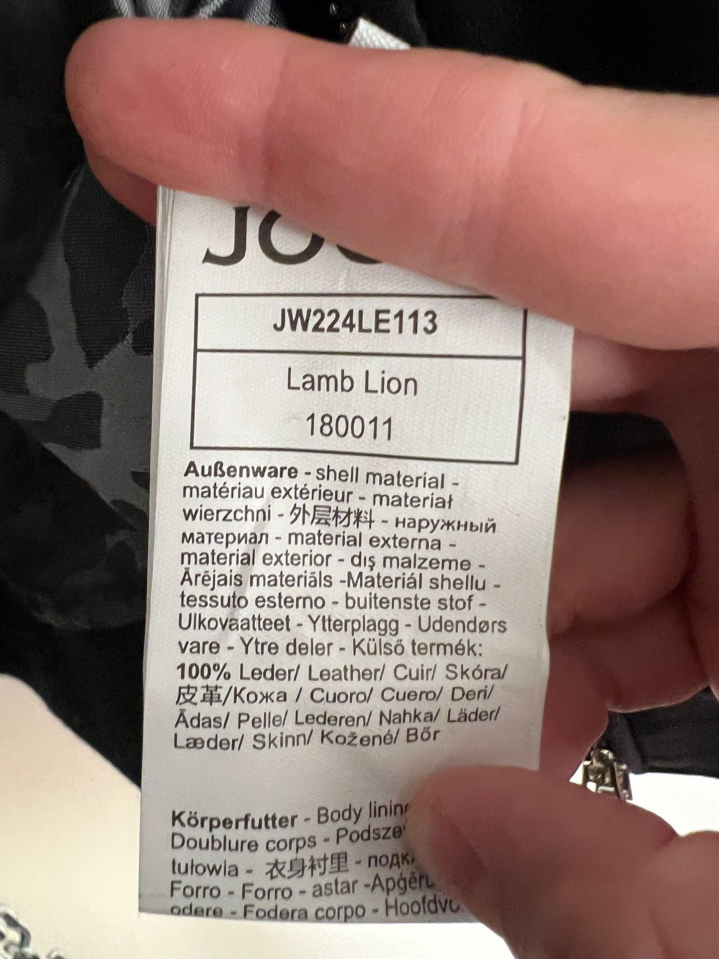Lederjacke