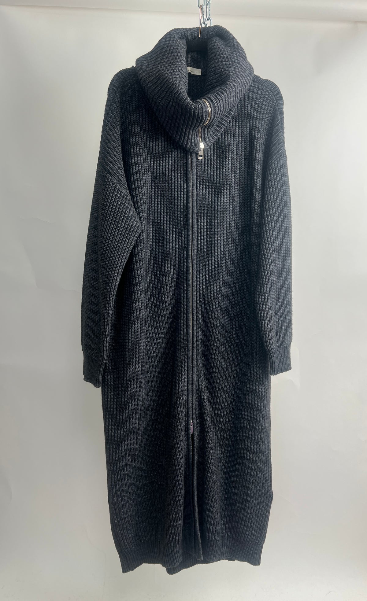 Strickmantel, Liviana Conti, grau