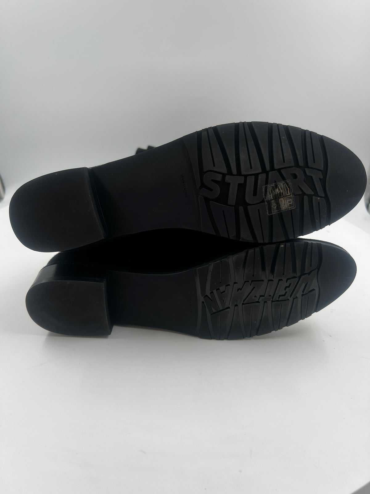 Stiefel, Stuart Weitzman, schwarz