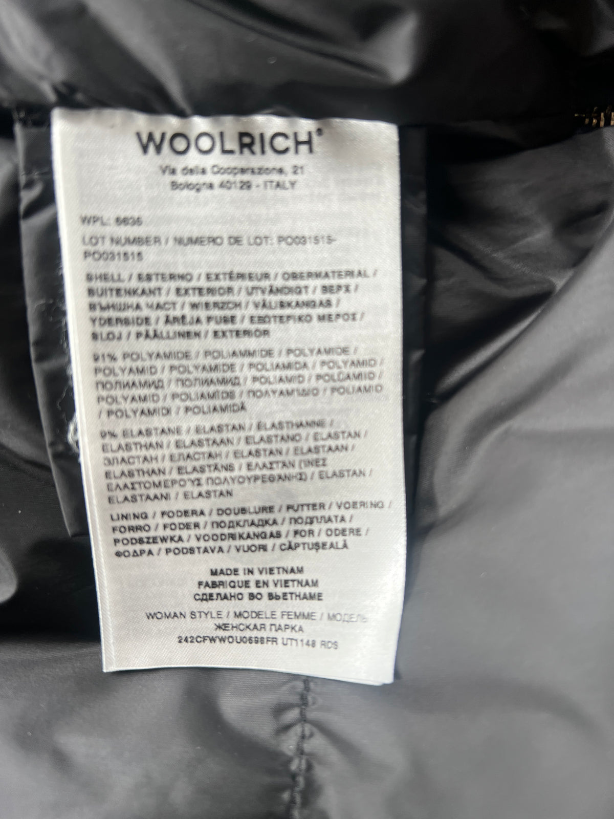 Parka, Woolrich, grün