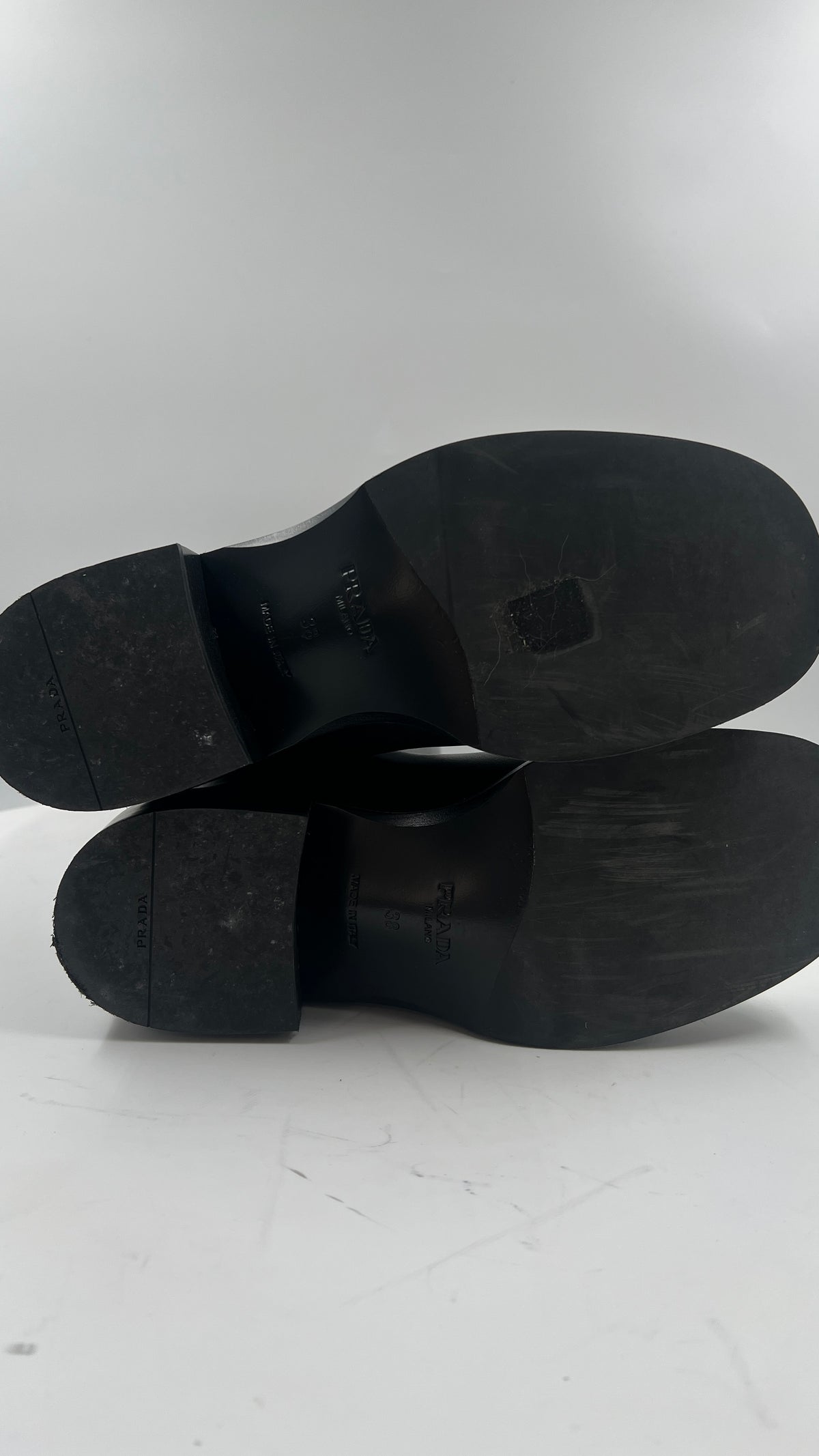 Stiefel, Prada, schwarz