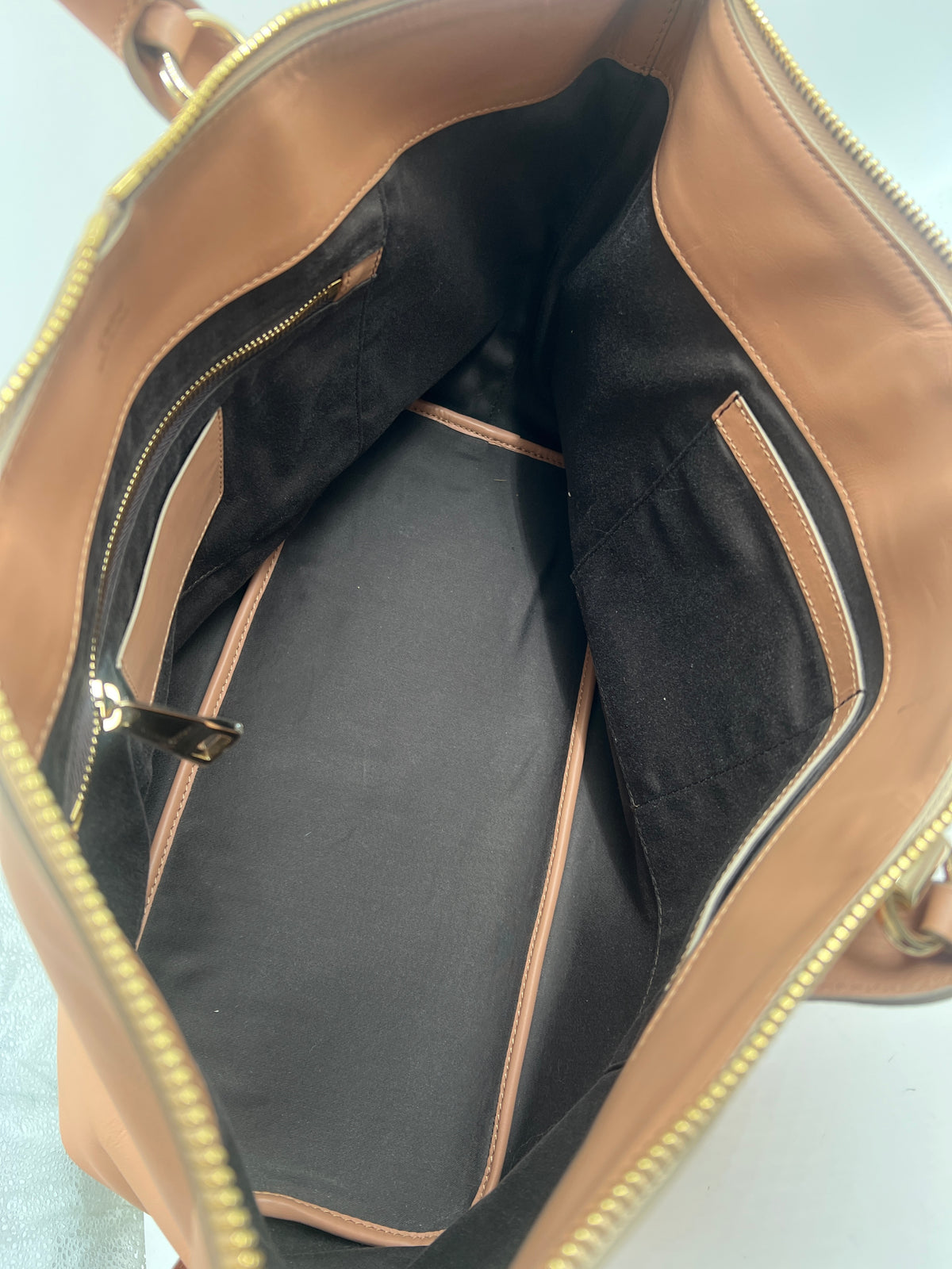 Tasche, Chloé, orange/braun