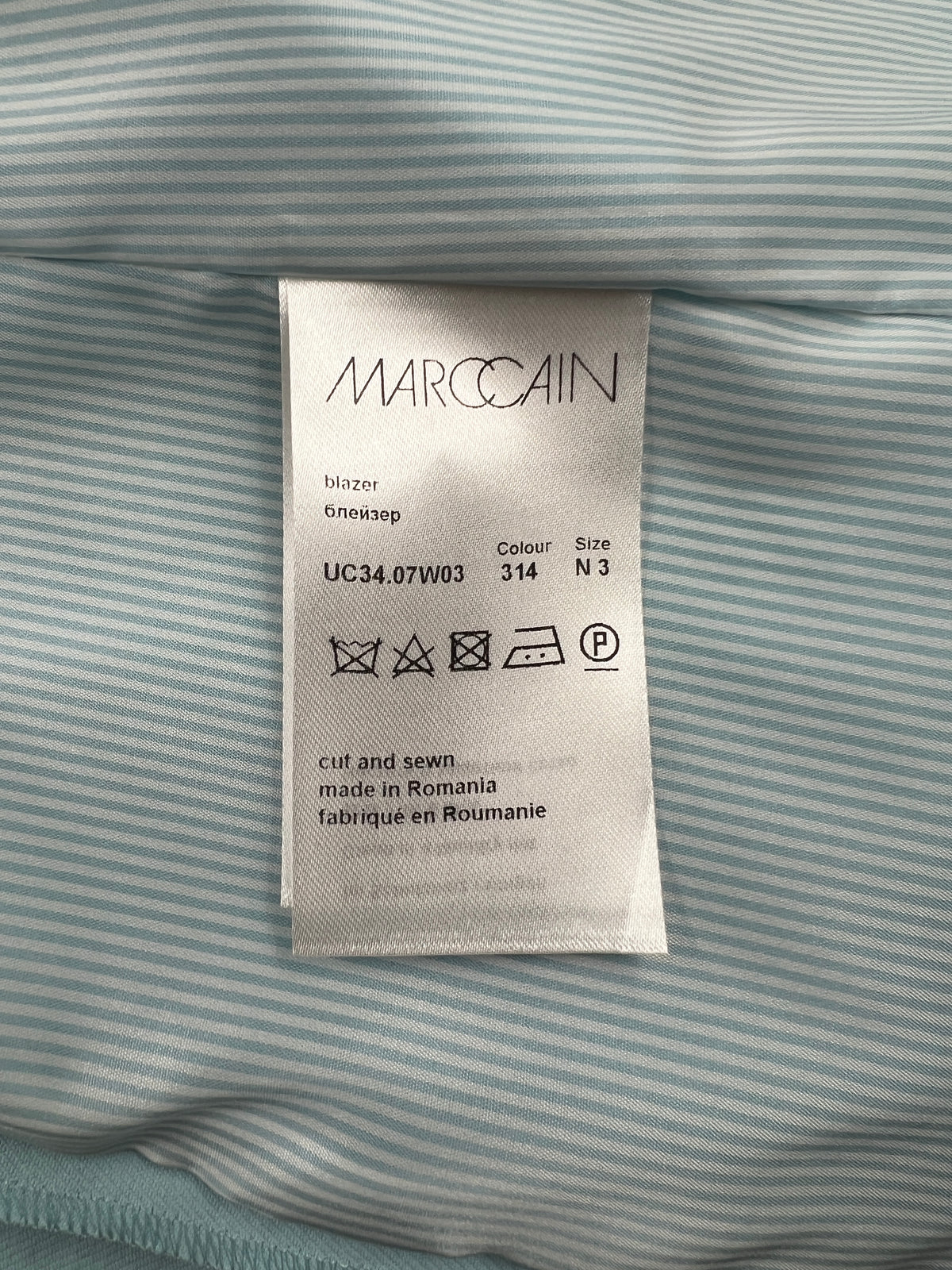 Blazer, Marc Cain, hellblau