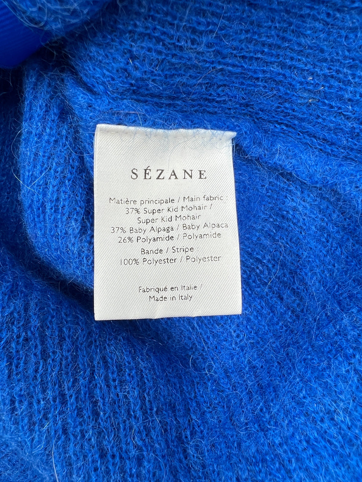 Strickjacke, Sézane, blau