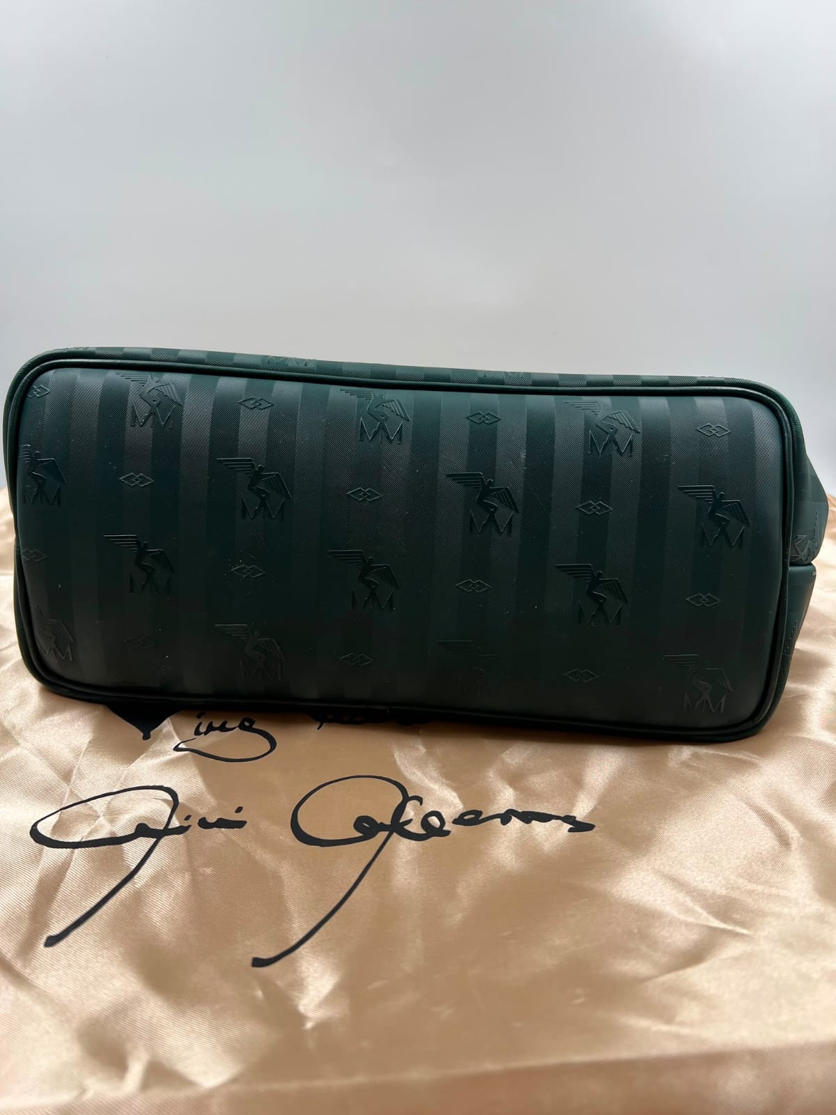 Tasche, Maison Mollerus, grün