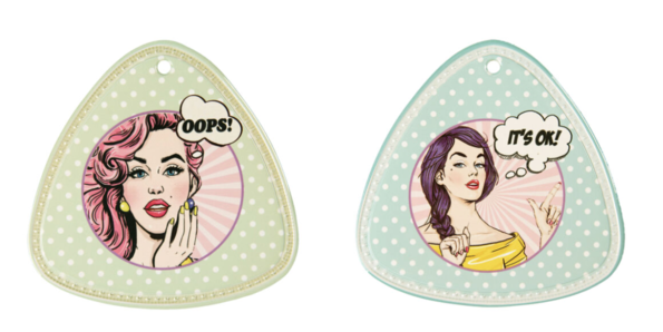 Keramikbrett pop art