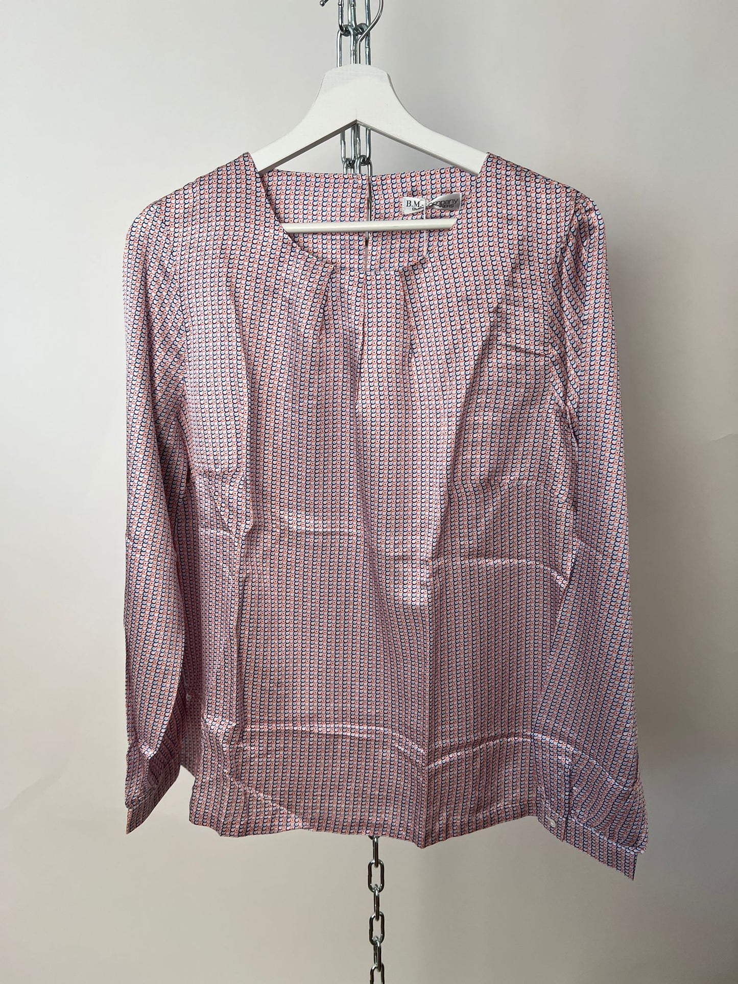 Bluse gemustert