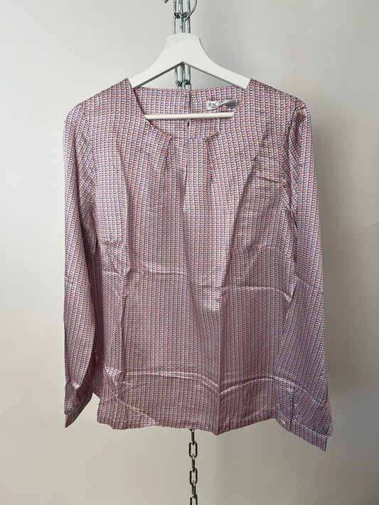 Bluse gemustert