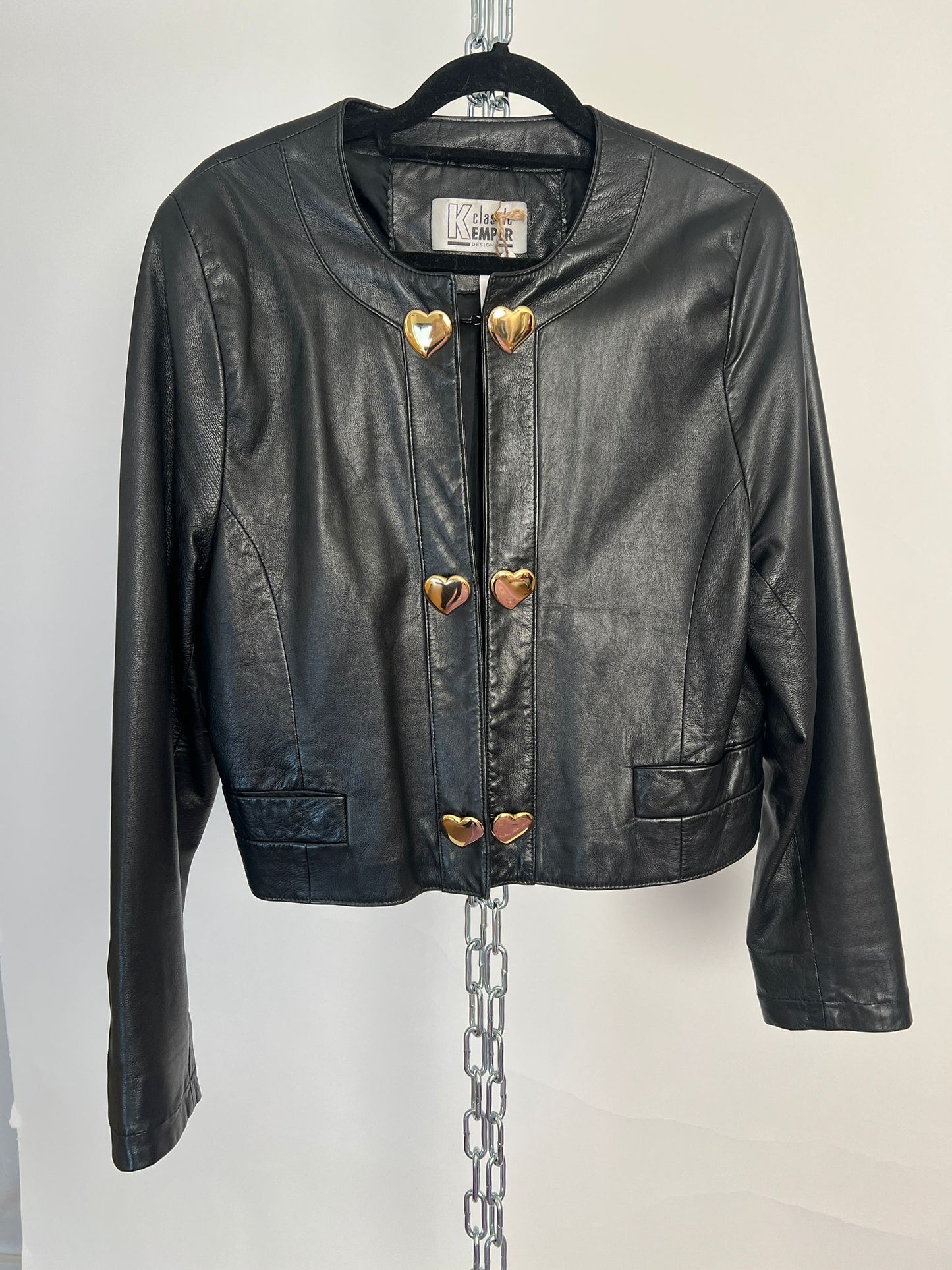 Lederjacke