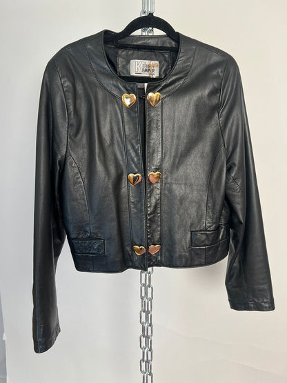 Lederjacke