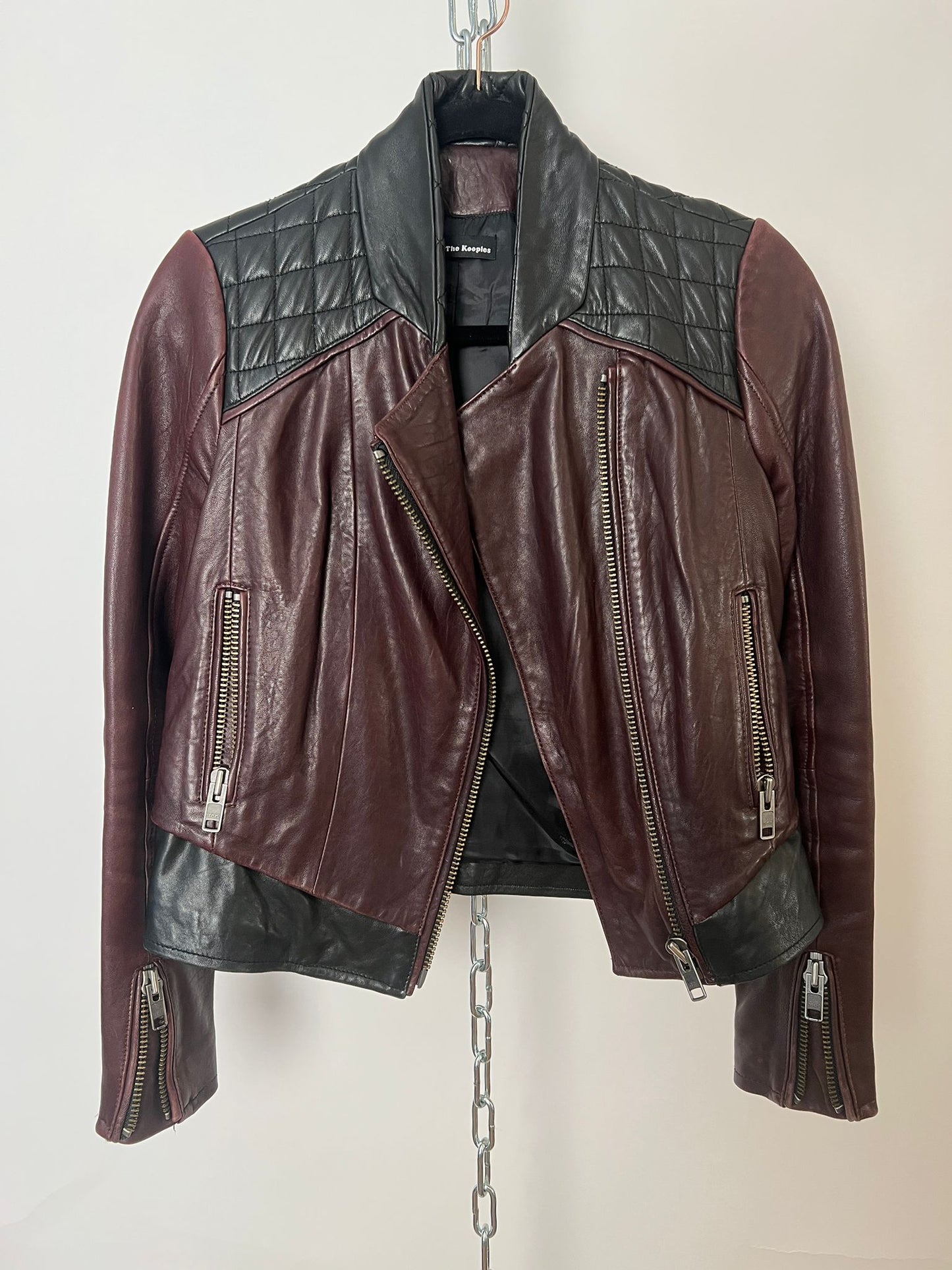 Lederjacke