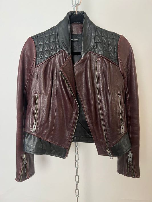 Lederjacke