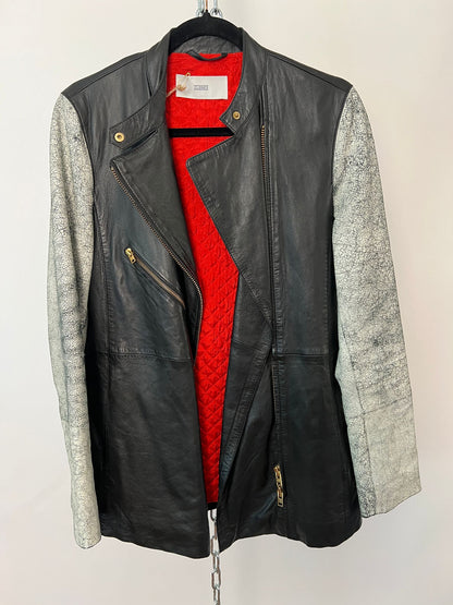 Lederjacke