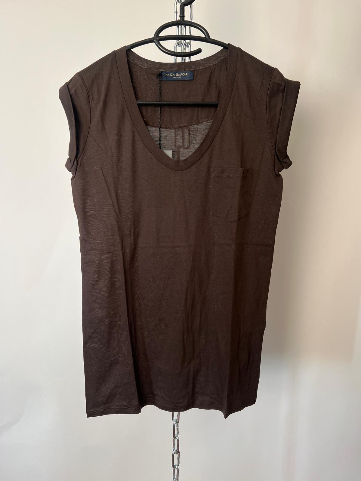 T-Shirt mit Brusttasche