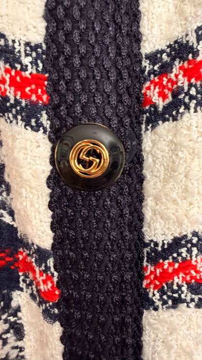 Tweed Jacke karriert