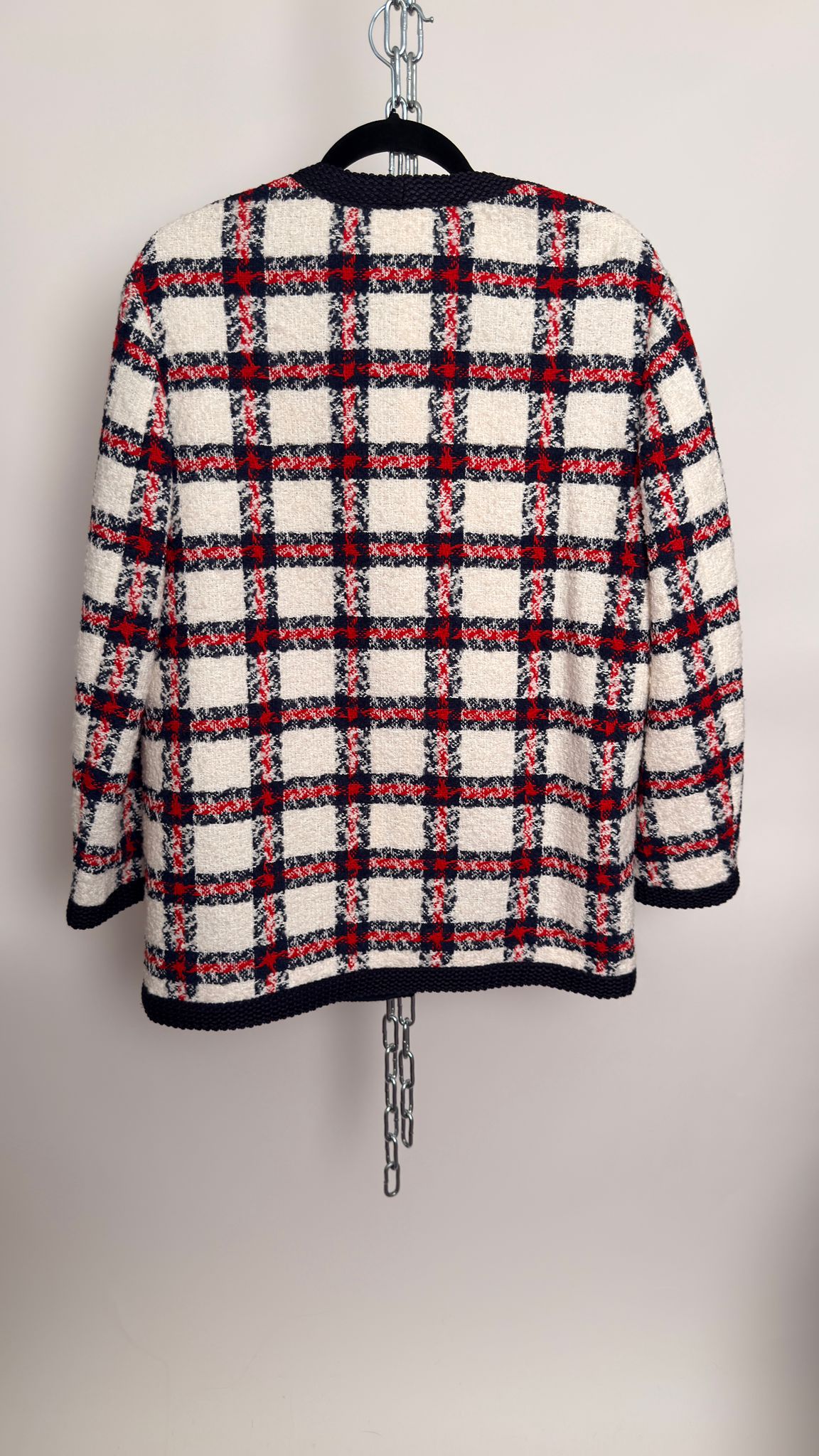Tweed Jacke karriert