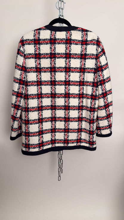 Tweed Jacke karriert
