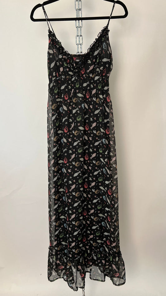Kleid mit Figürchen
