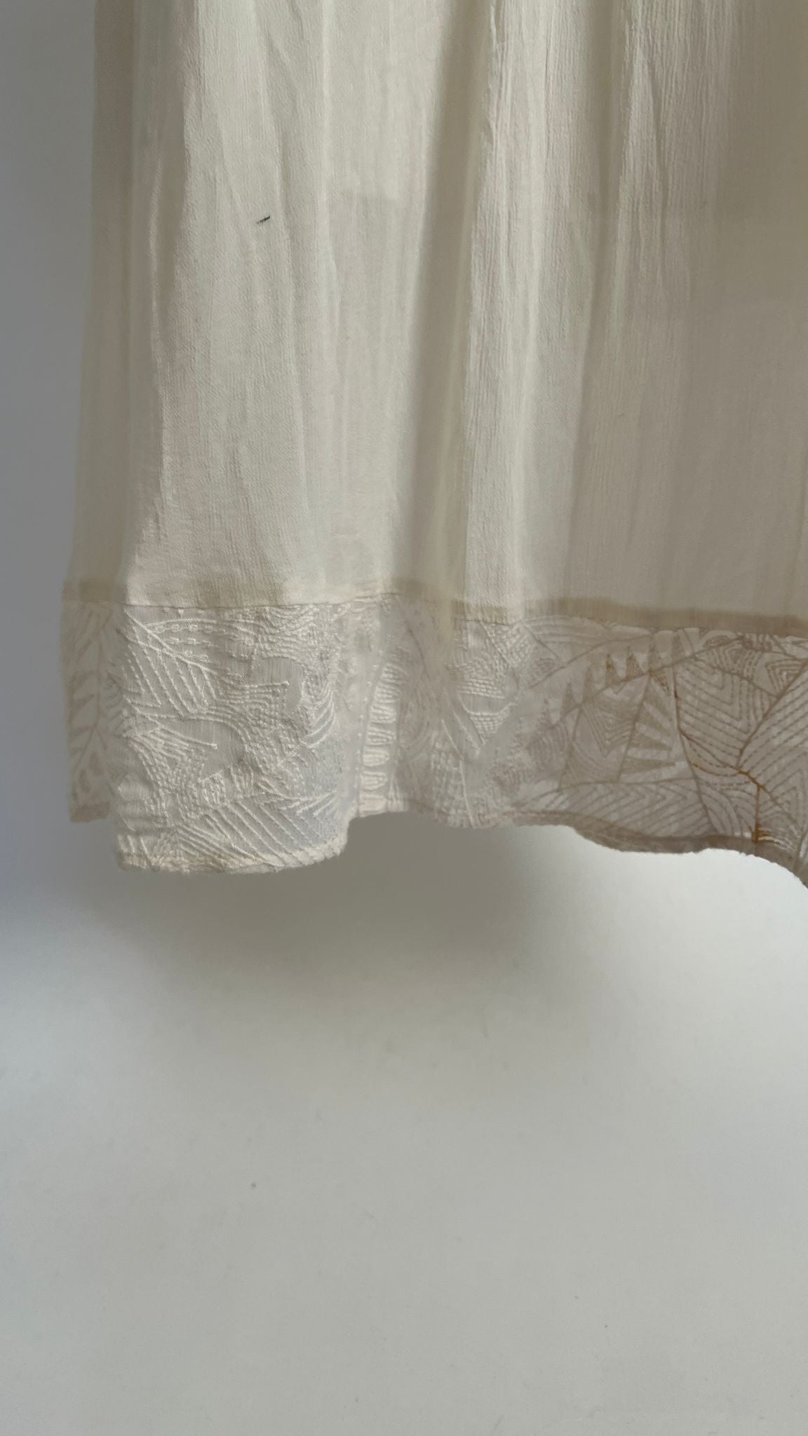 Hippie-Kleid mit Spitze