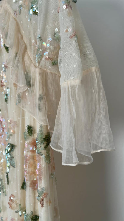 Pailletten-Kleid