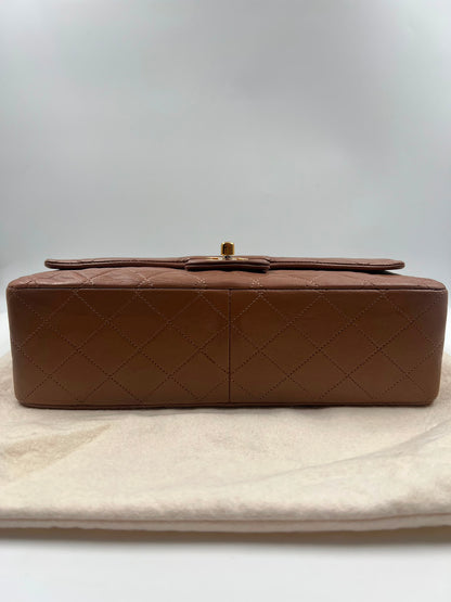 Chanel Classic Single Flap Bag Medium beige (1988-1991)