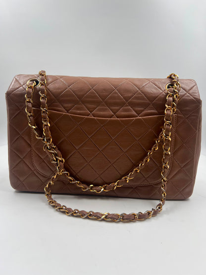 Chanel Classic Single Flap Bag Medium beige (1988-1991)