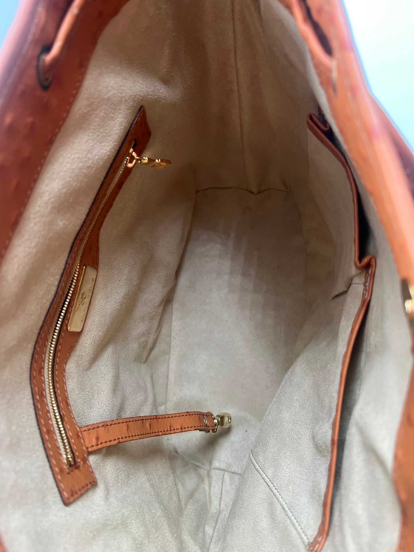 Hobo Bag / Beutel-Tasche, Maison Mollerus, braun