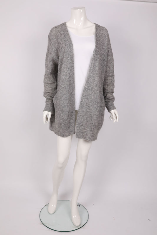 Cardigan Brushed-Knit long