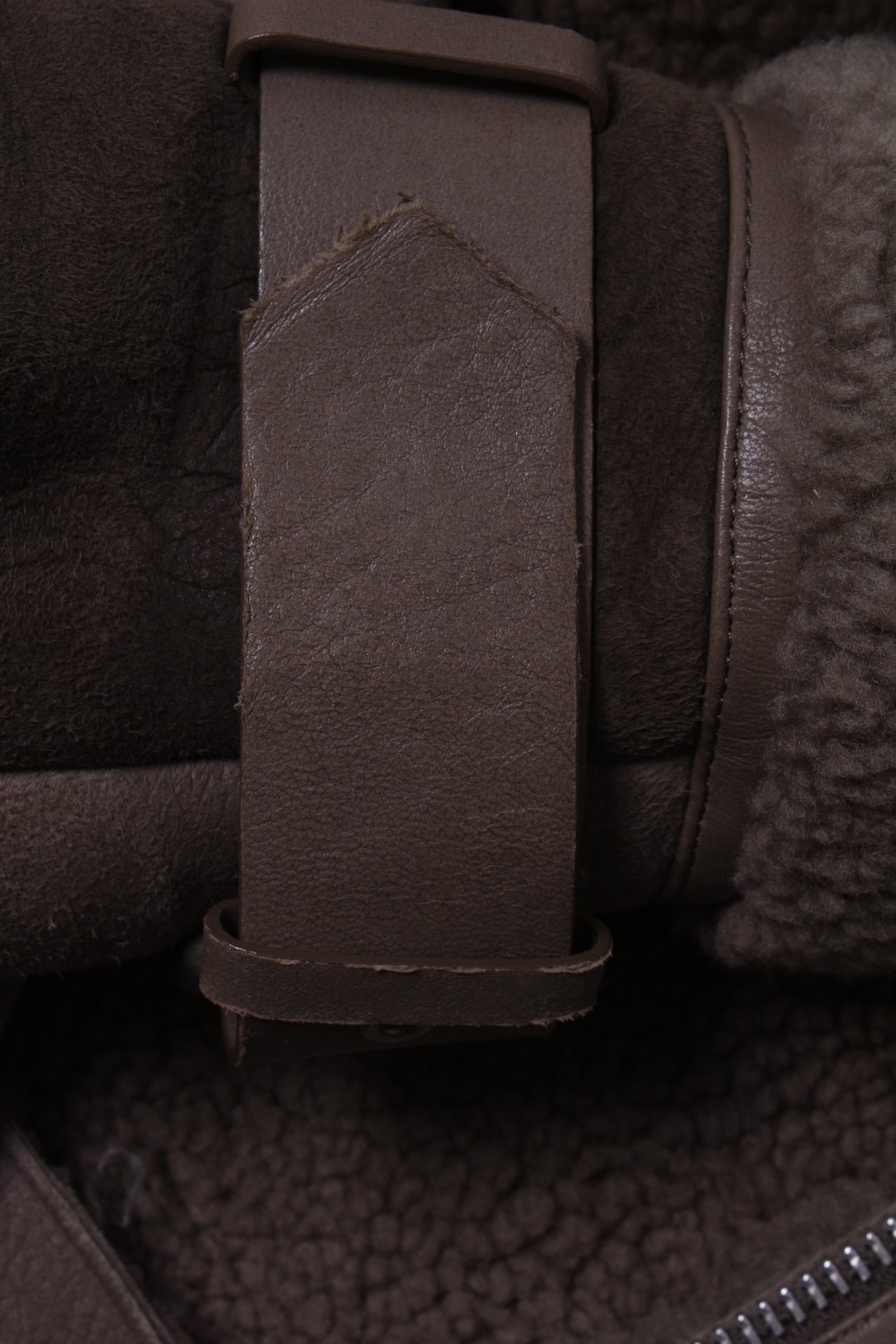 Lammfell Jacke