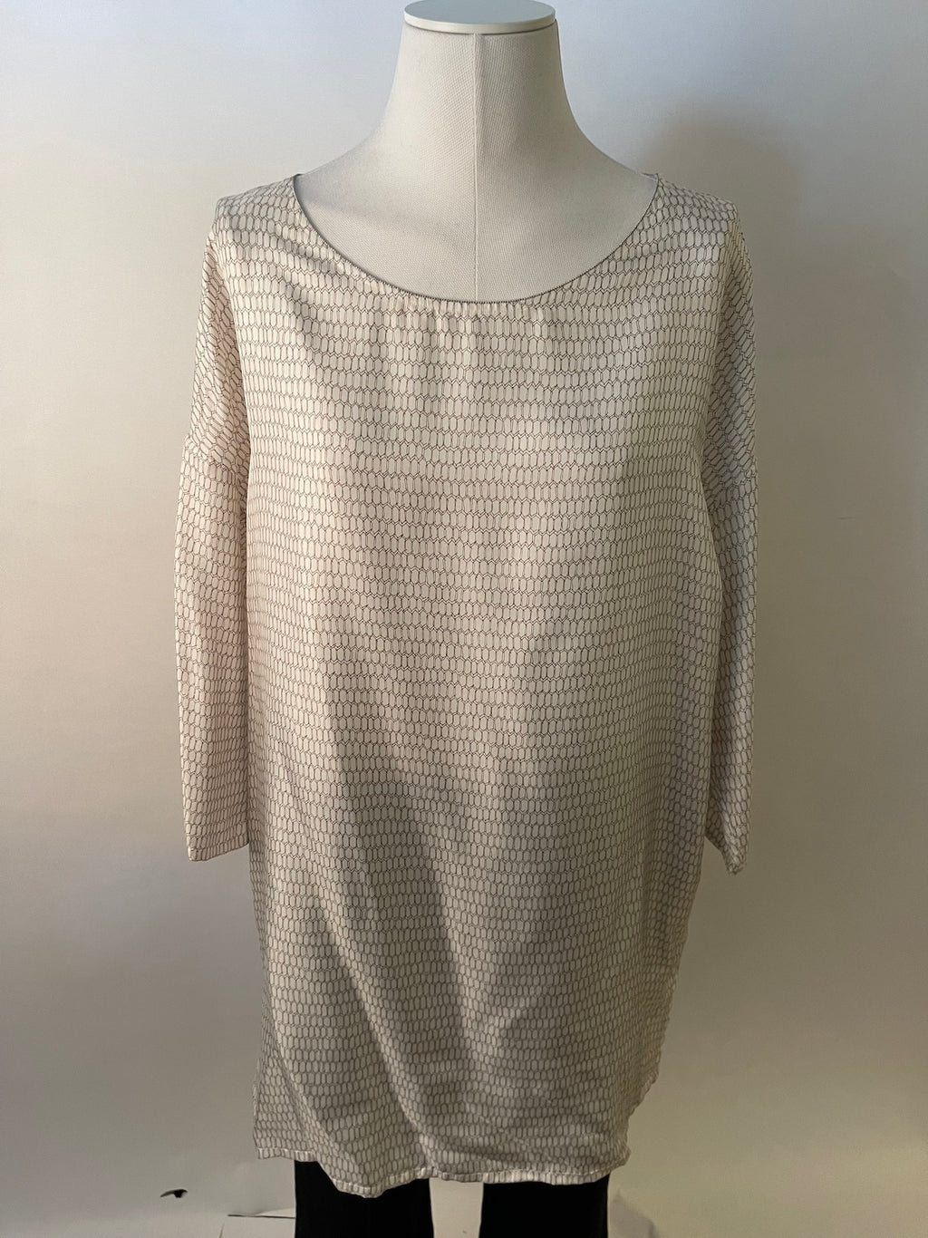 Longshirt gemustert