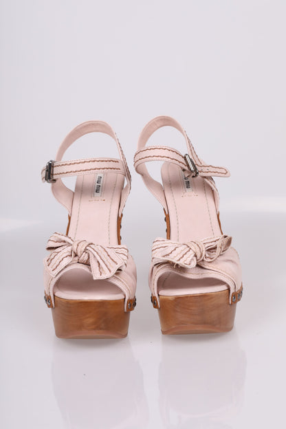 Sandalen, Plateau, Absatz: 12cm