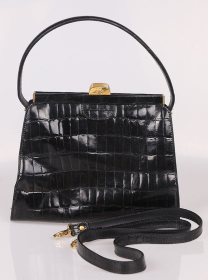 Handtasche Kroko