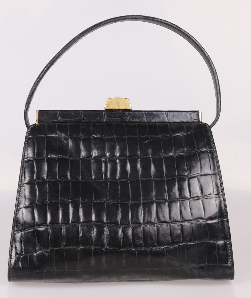 Handtasche Kroko