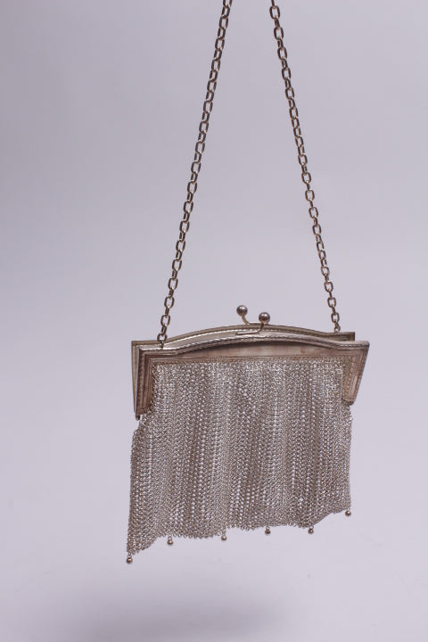 Abendtasche Silber