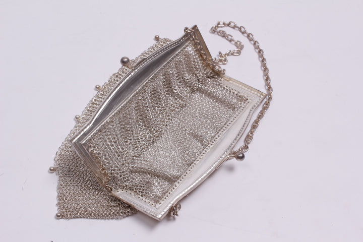 Abendtasche Silber