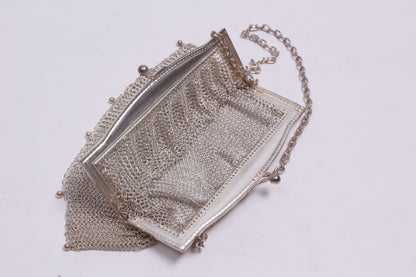 Abendtasche Silber
