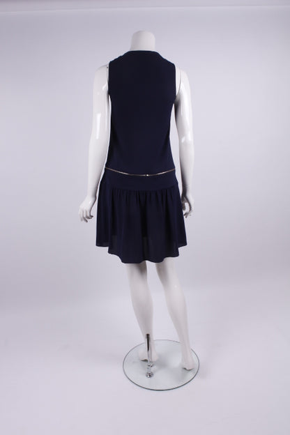 Trägerkleid mit Reisverschluss