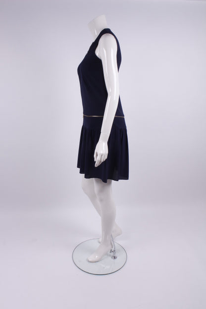 Trägerkleid mit Reisverschluss
