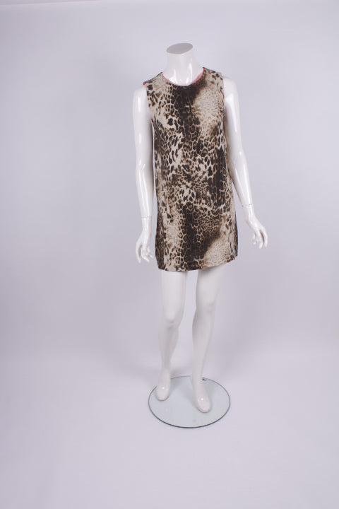 Kleid mit Leoprint