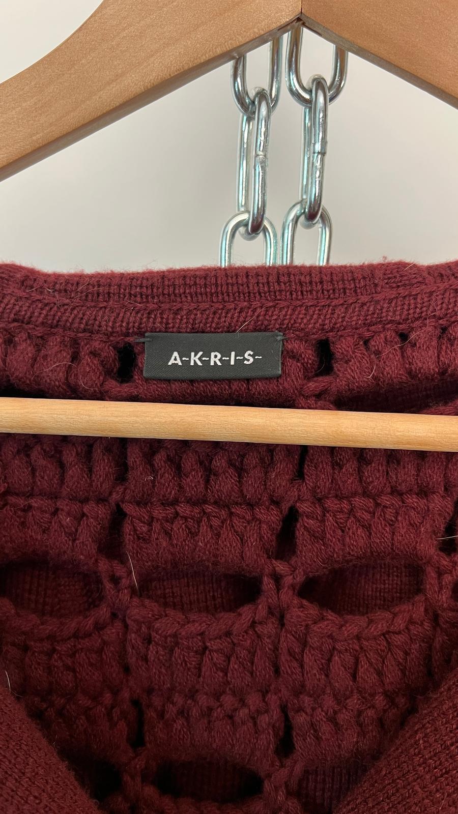 Strickjack mit Kapuze