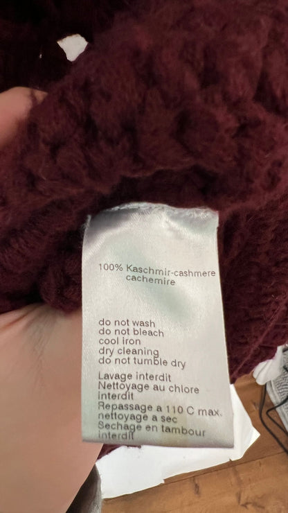 Strickjack mit Kapuze