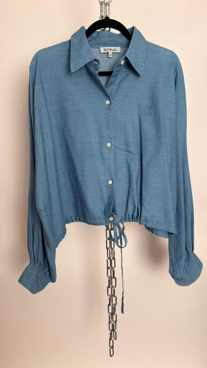 Jeans-Bluse