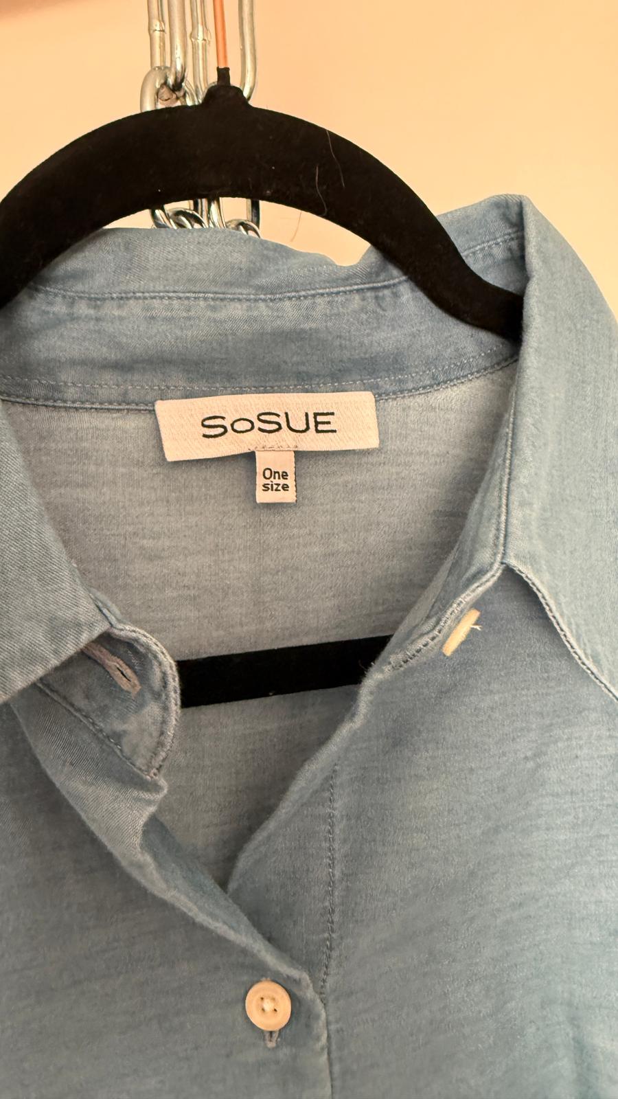 Jeans-Bluse
